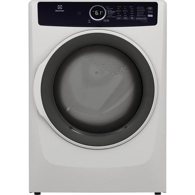 Electrolux 8.0-Ft³ Stackable Vented Front-Load Electric Dryer White ENERGY STAR®