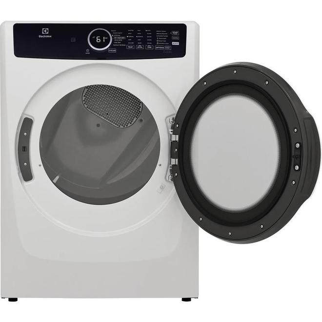 Electrolux 8.0-Ft³ Stackable Vented Front-Load Electric Dryer White ENERGY STAR®