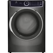 Electrolux 8.0 cu ft Stackable Vented Electric Dryer (Titanium) with Predictive Dry System
