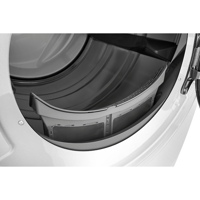 Electrolux 8 CFT Front Load Side Swing Stackable Gas Dryer White