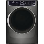 Electrolux 8-cu ft Side Swing Stackable Vented Gas Dryer (Titanium) Gas Dryer