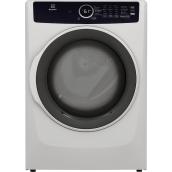Electrolux White 8-cu ft Front Load Gas Dryer