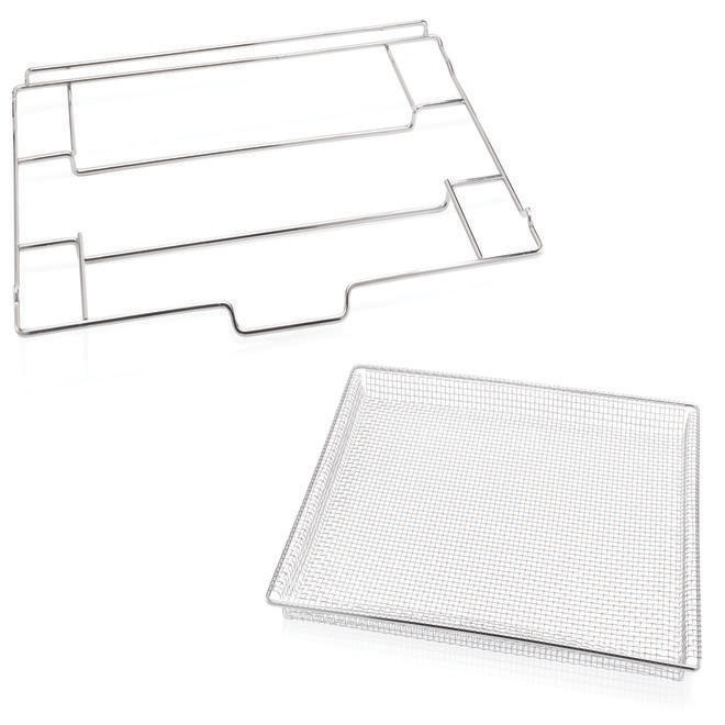 Frigidaire Gallery Silver Stainless Steel Air Frying Tray - 30-in