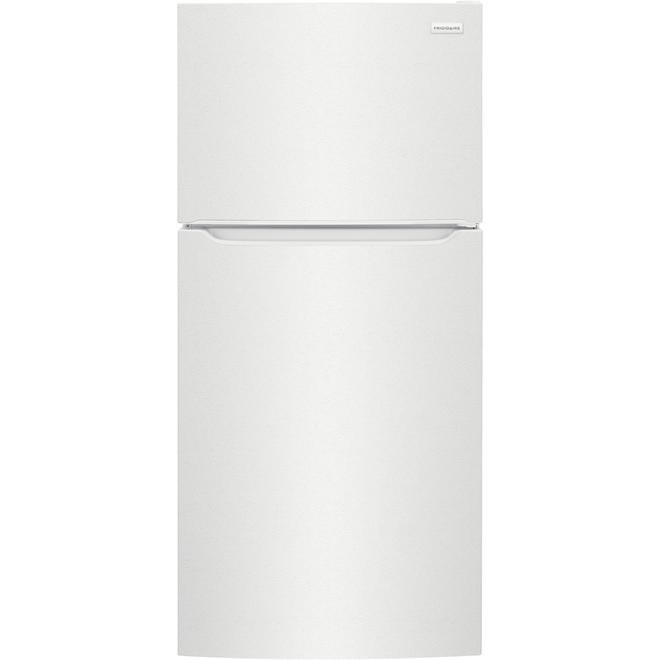 Frigidaire 30-in Top-Freezer Refrigerator Standard Depth 18.3-Ft³ White