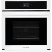 Frigidaire 27-in Single Electric Wall Oven with Fan Convection - White