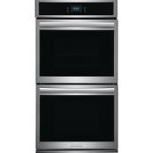 Frigidaire Gallery 27-in Double Electric Wall Oven with Total Convection - Stainless Steel