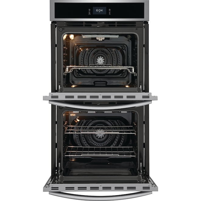 Frigidaire Gallery 27-in Double Electric Wall Oven with Total Convection - Stainless Steel