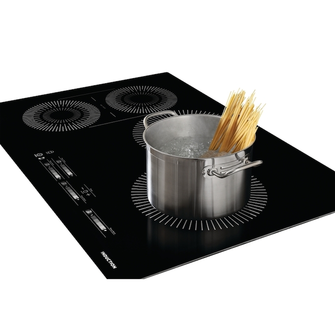 Frigidaire 30-in 4-Element Smooth Surface Induction Cooktop Black