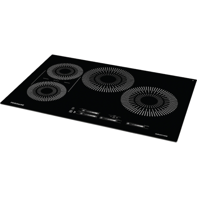 Frigidaire 30-in 4-Element Smooth Surface Induction Cooktop Black