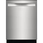 Frigidaire Gallery 24-in Built-in Dishwasher - 49 dB - Smudge-Proof Stainless Steel - ENERGY STAR