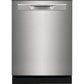 Frigidaire Gallery 24-In Built-In Dishwasher 49 dB Stainless Steel Energy Star Certified