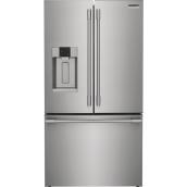 Frigidaire Pro 22.6-cu ft 3-Doors French Door Refrigerator - Smudge-Proof Stainless Steel - Water Dispenser