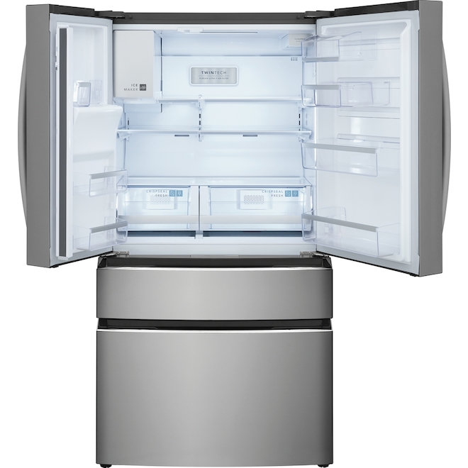 Frigidaire Gallery French Door Refrigerator with French Doors 21.5-cu.ft. Stainless Steel