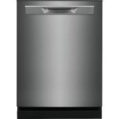 Frigidaire Gallery 24-in Built-in Dishwasher - Black Stainless Steel - 49 dBA - Energy Star Certified