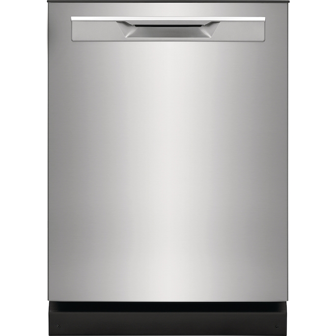 Lave-vaisselle encastré 24 po Frigidaire Gallery avec broyeur d'aliments, acier inoxydable, 52 dB, certifié Energy Star