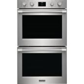 Frigidaire Professional 30-in Double Wall Oven with Total Convection - Smudge-Proof Stainless Steel