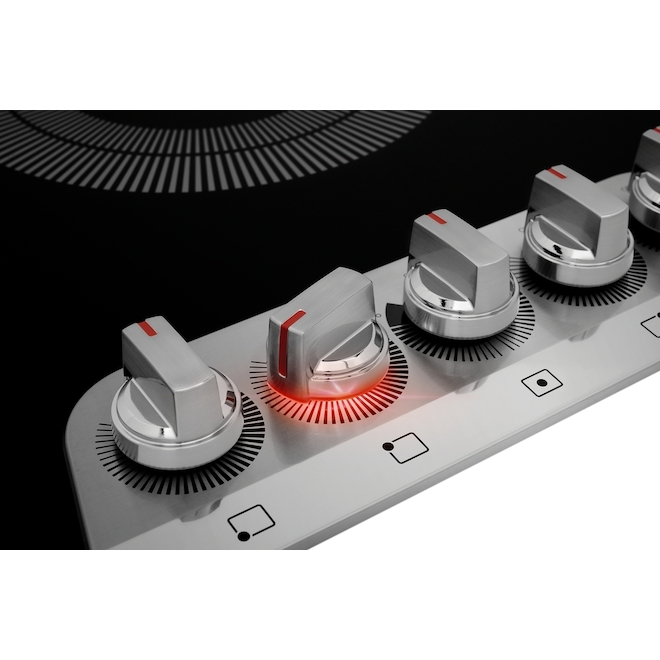 Frigidaire Gallery 36-in Electric Cooktop - 5 Elements - Stainless Steel