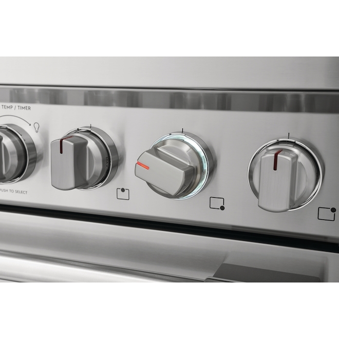 Frigidaire Professional 36-in Freestanding Gas Range - 6 Burners - Stainless Steel