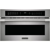 Frigidaire Professional 30-in Microwave and Convection Oven Dropdown Door Stainless Steel