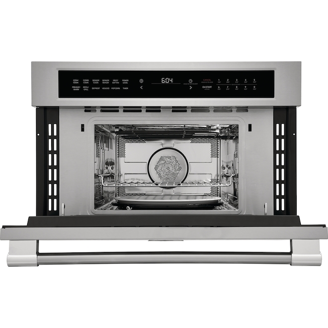 Frigidaire Professional 30-in Microwave and Convection Oven Dropdown Door Stainless Steel