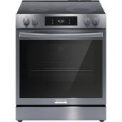 Frigidaire Gallery 30-in Convection Oven Electric Range - Fingerprint Resistant Stainless Steel - 5 Elements