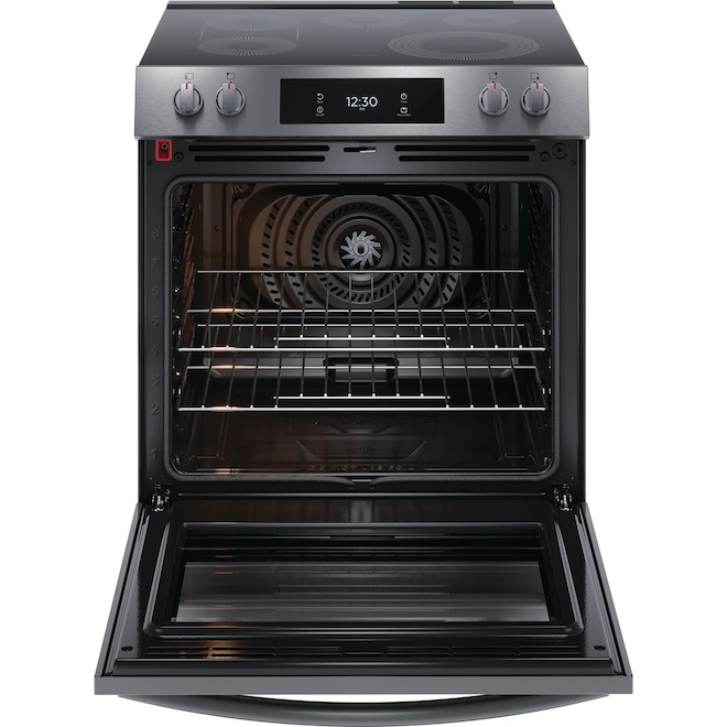 Frigidaire Gallery 30-in Convection Oven Electric Range - Fingerprint Resistant Stainless Steel - 5 Elements