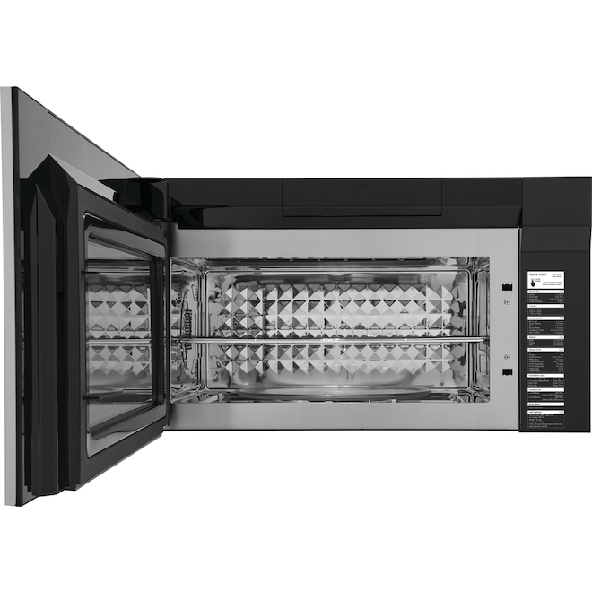Frigidaire Gallery 30-in 1.9-ft³ Over-the-Range Microwave with Convection  Bake - Stainless Steel