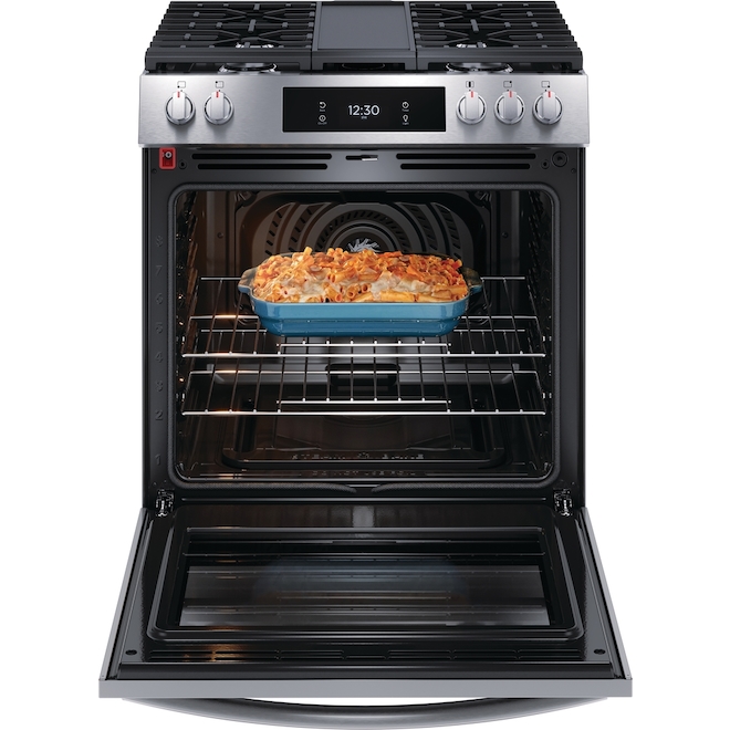 Frigidaire Gallery 30-in Freestanding Gas Range - Total Convection - Stainless Steel