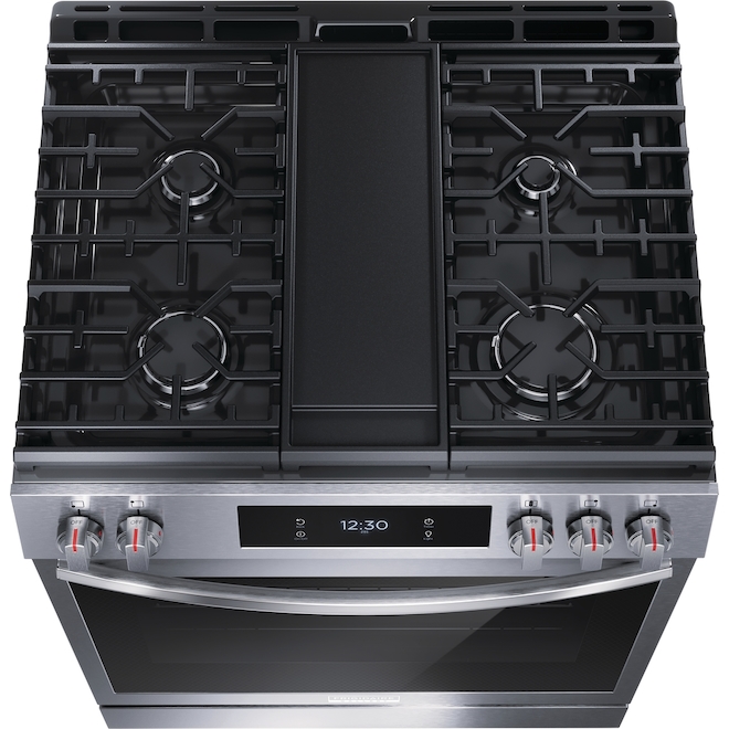 Frigidaire Gallery 30-in Freestanding Gas Range - Total Convection - Stainless Steel