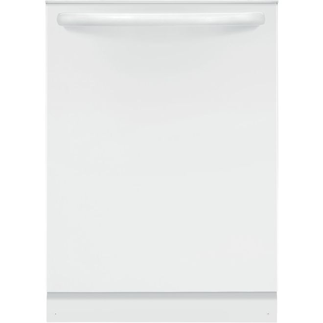 Frigidaire 24-in White Built-In Dishwasher with Sanitize Option