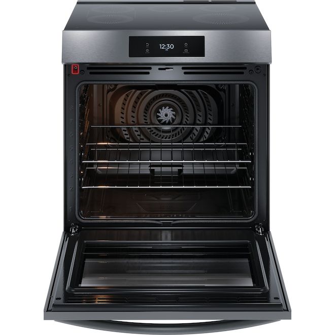 Frigidaire Gallery 30-In Black Stainless Steel 5-Elements Smooth ...