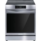 Frigidaire Gallery 30-in Stainless Steel Electric Freestanding Induction Range with 15 Cooking Modes