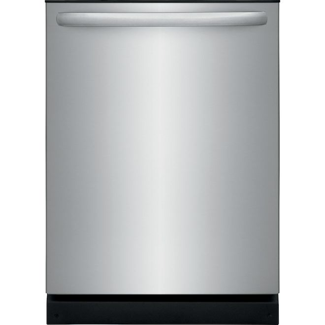 Frigidaire 52 dB Hidden Controls 24-In Built-In Dishwasher Stainless Steel ENERGY STAR®