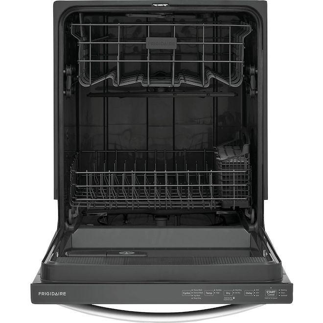 Frigidaire 52 dB Hidden Controls 24-In Built-In Dishwasher Stainless Steel ENERGY STAR®