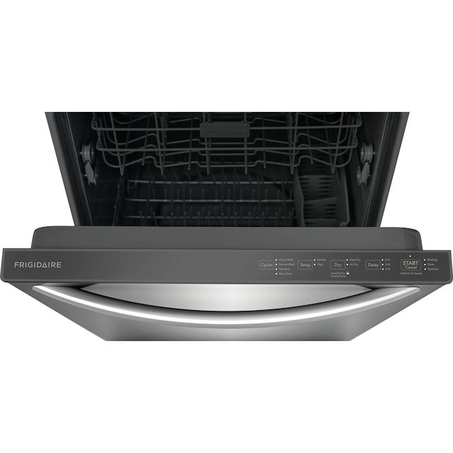 Frigidaire 52 dB Hidden Controls 24-In Built-In Dishwasher Stainless Steel ENERGY STAR®