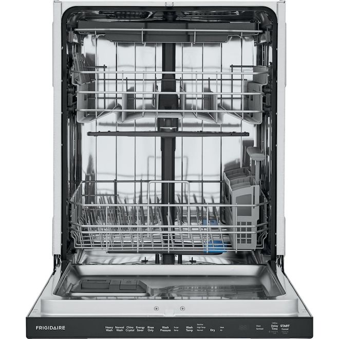 Frigidaire 49-dB Hidden Controls 24-In Built-In Dishwasher Stainless Steel ENERGY STAR®