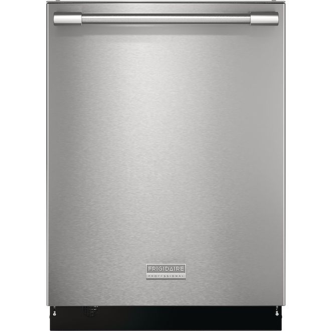 Frigidaire 47-dB Hidden Controls 24-In Built-In Dishwasher Smudge-Free Stainless Steel ENERGY STAR®