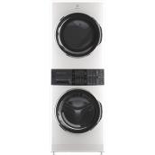 Electrolux Electric Front-Load Washer/Dryer LaundryTower 5.2/8-Ft³ White Energy Star