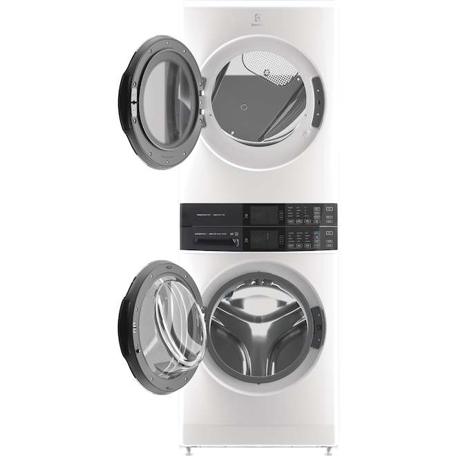 Electrolux Electric Front-Load Washer/Dryer LaundryTower 5.2/8-Ft³ ...