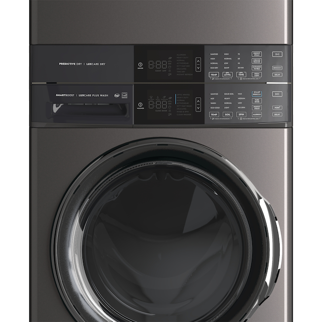 Electrolux Electric Front-Load Washer/Dryer LaundryTower 5.2/8-Ft³ Slate ENERGY STAR®