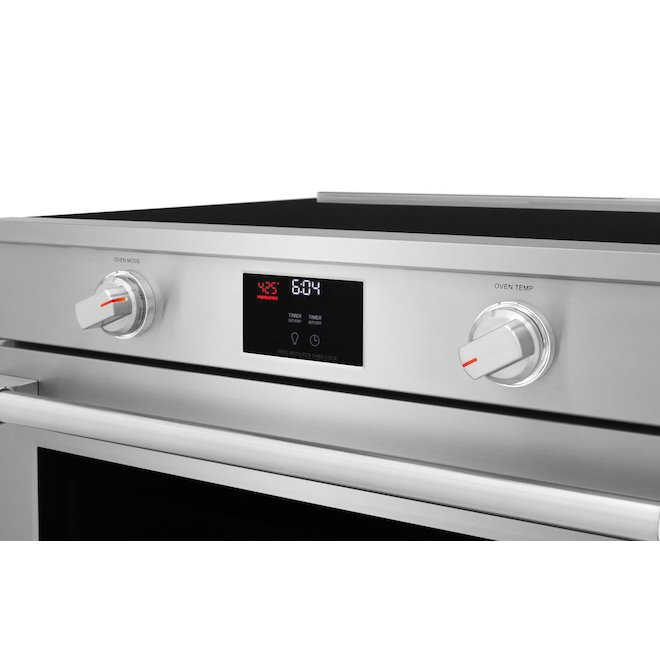 Frigidaire Professional 36-in 5-Element Self-Cleaning Convection Oven Induction Range - Stainless Steel