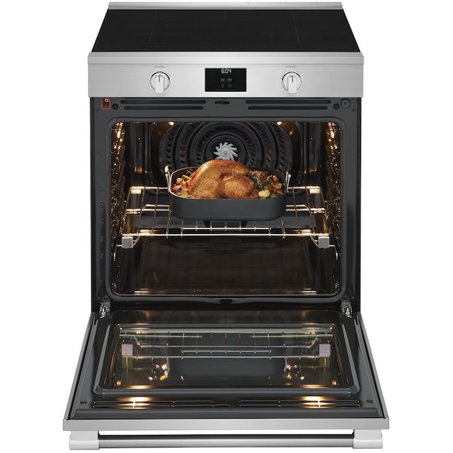 Frigidaire Professional 36-in 5-Element Self-Cleaning Convection Oven Induction Range - Stainless Steel