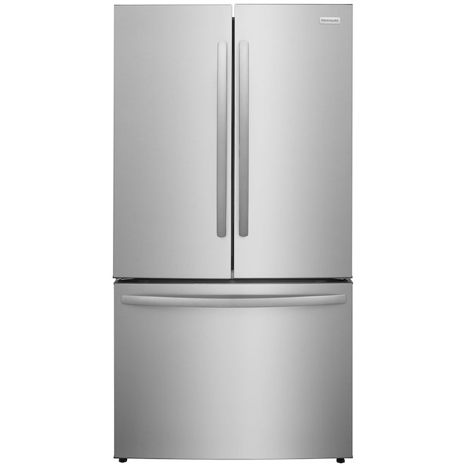 Frigidaire 28.8-ft³ Stainless Steel Standard Depth French Door Refrigerator with Water/Ice Dispenser - ENERGY STAR®