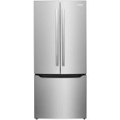 Frigidaire 20-ft³ Stainless Steel Standard Depth French Door Refrigerator with Water/Ice Dispenser- ENERGY STAR®