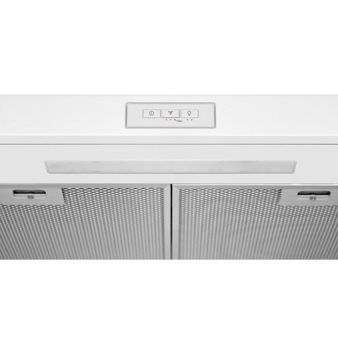 Hotte sous-armoire 30 po 220 pi³/min Frigidaire, blanc