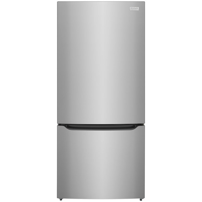 Frigidaire Gallery 20.3-ft³ Bottom/Freezer Refrigerator with Internal Water/Ice Dispenser - Stainless Steel