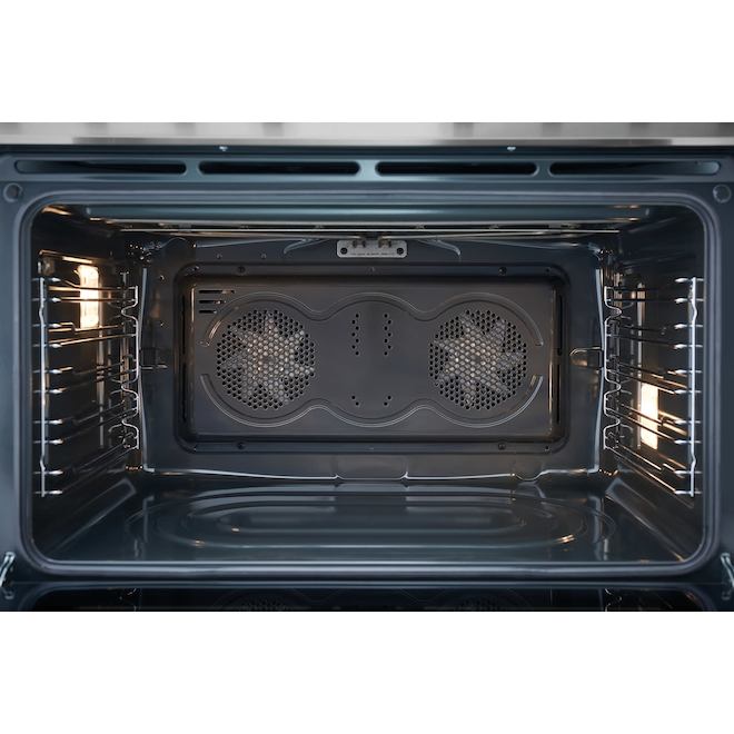 Electrolux 36-in 4.4-ft³ 6-Burner Convection Oven Freestanding Dual-Fuel Range - Stainless Steel