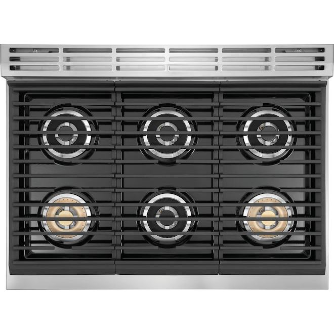 Electrolux 36-in 6-Burner Gas Cooktop - Black