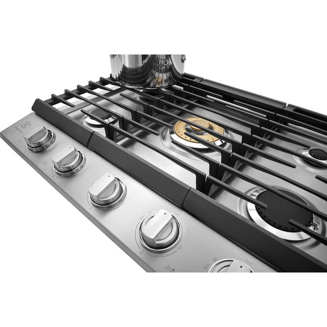 Electrolux 30-in 5-Burner Gas Cooktop - Stainless Steel