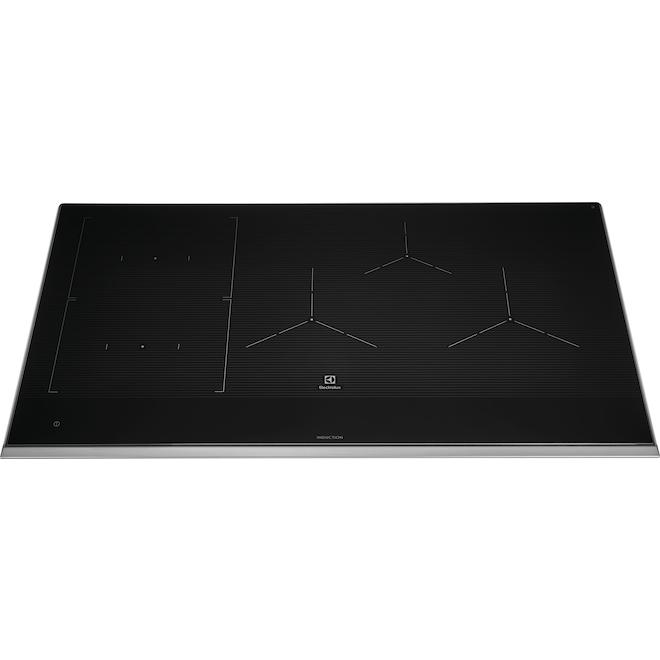 Table de cuisson électrique à induction 5 éléments Electrolux 36 po, noir.